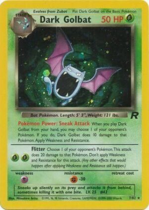 Dark Golbat - 7/82 (Holo)