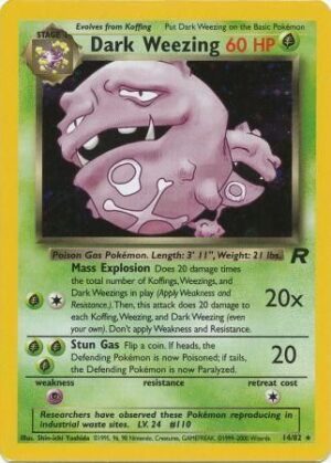 Dark Weezing - 14/82 (Holo)
