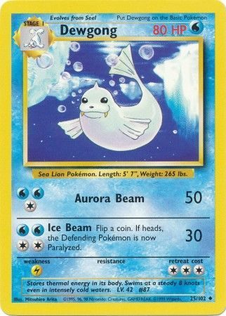 Dewgong - 25/102
