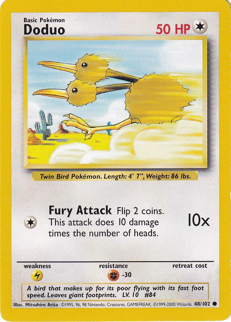 Doduo - 48/102 - 4th Print