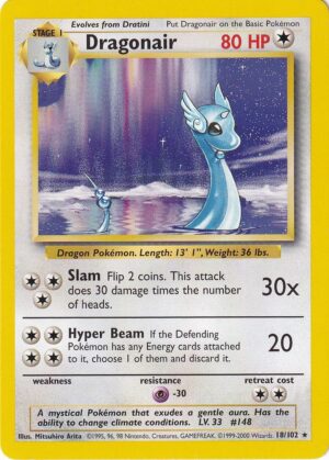 Dragonair - 18/102 - 4th Print
