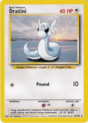 Dratini - 26/102 - 4th Print