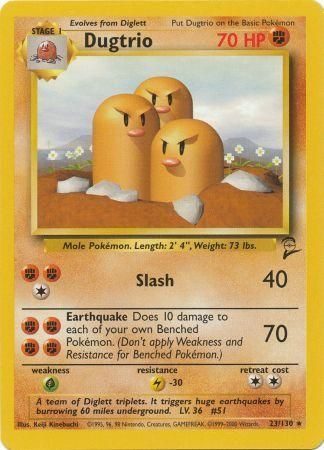 Dugtrio - 23/130