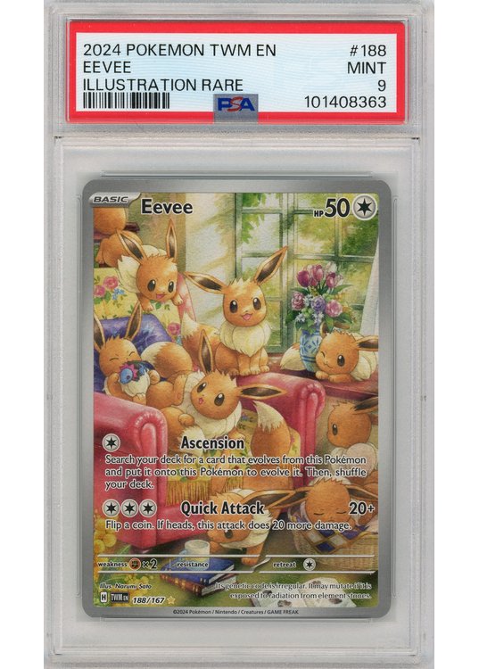 Eevee 188/167 PSA 9