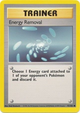 Energy Removal – 92/102