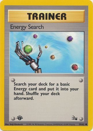 Energy Search – 59/62 – 1st Edition