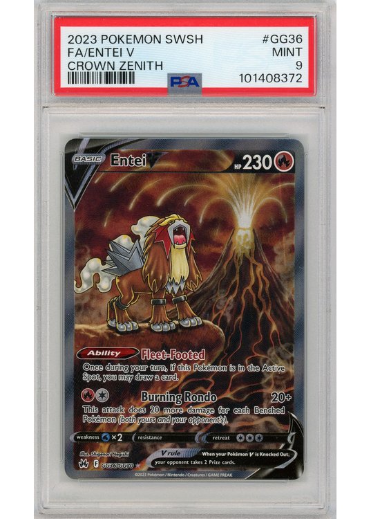 Entei V GG36/GG70 PSA 9