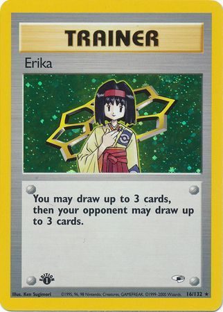 Erika - 16/132 - 1st Edition (Holo)