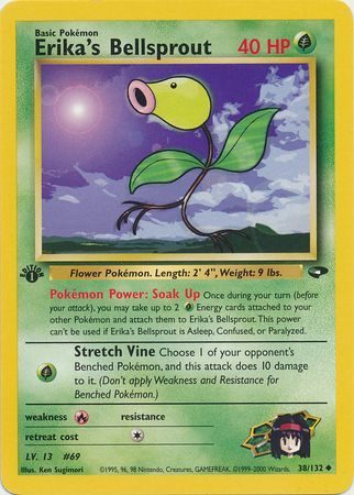 Erika's Bellsprout - 38/132 - 1st Edition