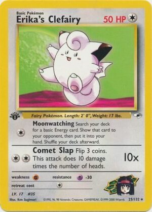 Erika's Clefairy - 25/132 - 1st Edition
