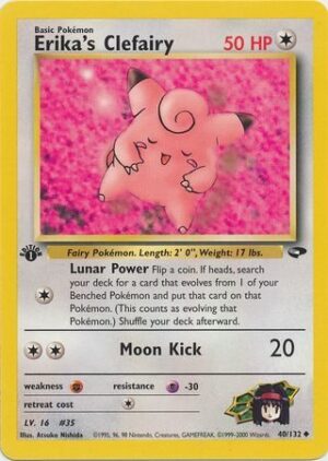 Erika's Clefairy - 40/132 - 1st Edition
