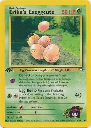 Erika's Exeggcute - 43/132 - 1st Edition