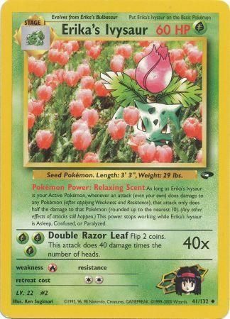 Erika's Ivysaur - 41/132