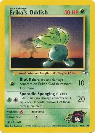 Erika's Oddish - 78/132