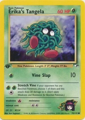Erika's Tangela - 79/132 - 1st Edition