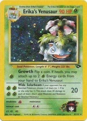 Erika's Venusaur - 4/132 (Holo)