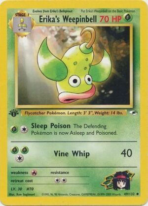 Erika's Weepinbell - 49/132 - 1st Edition