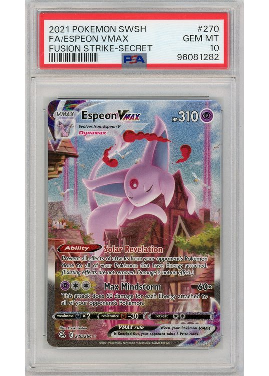 Espeon VMAX psa10