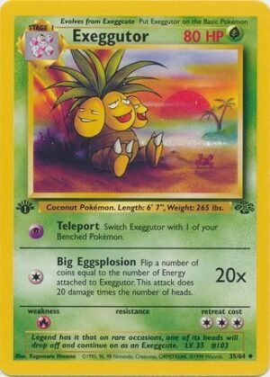 Exeggutor - 35/64 - 1st Edition