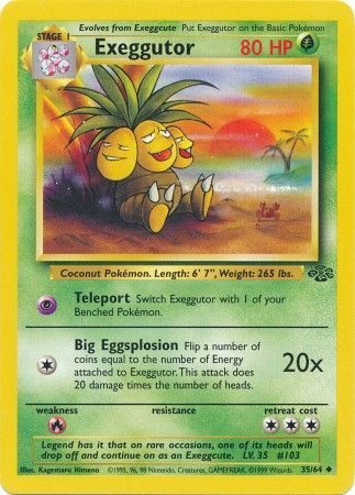 Dodrio - 34/64 - 1st Edition - Pokemon enkeltkort fra Jungle
