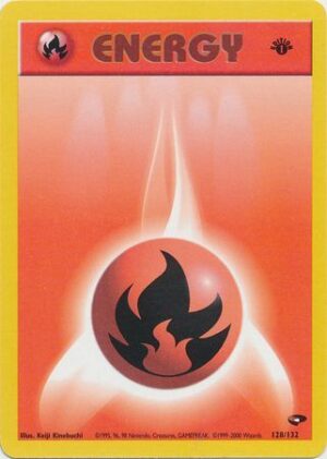 Fire Energy - 128/132 - 1st Edition