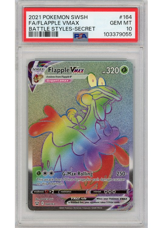 Flapple VMAX 164/163 PSA 10