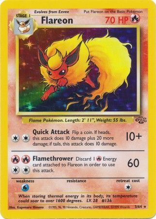Flareon - 3/64 (Holo)