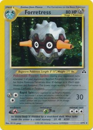 Forretress - 2/75 (Holo)