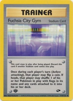 Fuchsia City Gym - 114/132 - 1st Edition