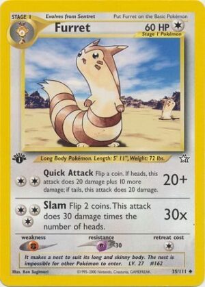 Furret - 35/111 - 1st Edition