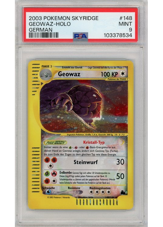 Geowaz – 148/144 – PSA 9