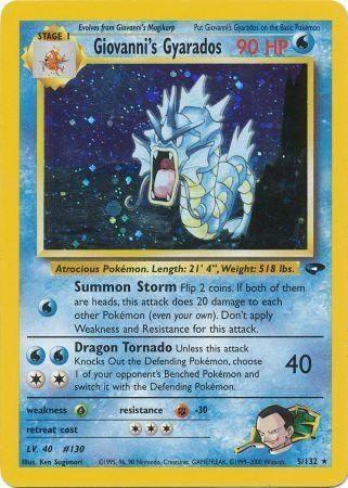 Giovanni's Gyarados - 5/132 (Holo)