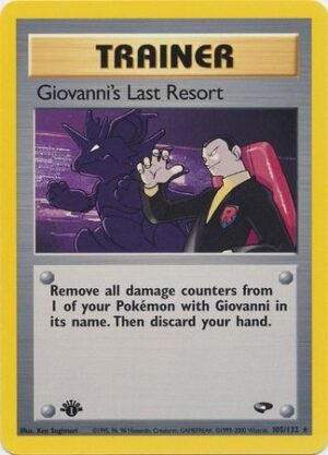 Giovanni's Last Resort - 105/132 - 1st Edition