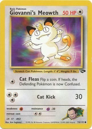 Giovanni's Meowth - 74/132