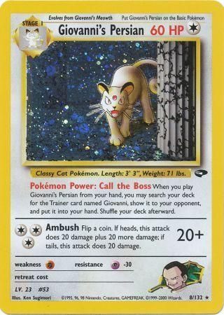 Giovanni's Persian - 8/132 (Holo)