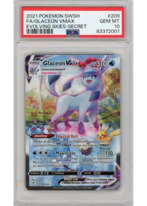 Glaceon VMAX 209/203 PSA 10