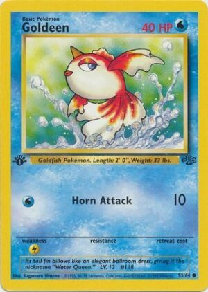 Goldeen - 53/64 - 1st Edition