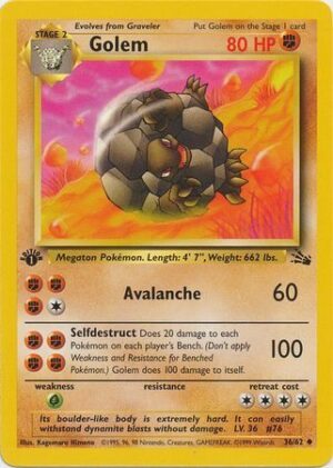Golem - 36/62 - 1st Edition