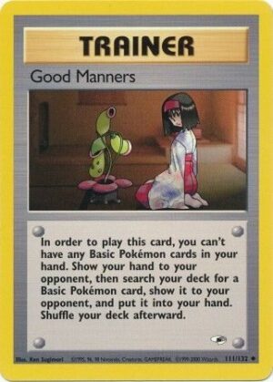 Good Manners - 111/132