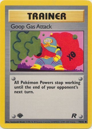 Goop Gas Attack - 78/82 - 1st Edition