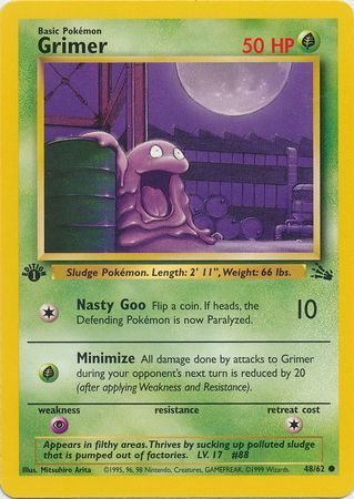 Grimer - 48/62 - 1st Edition