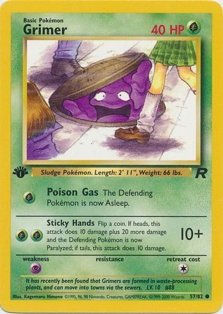 Grimer - 57/82 - 1st Edition
