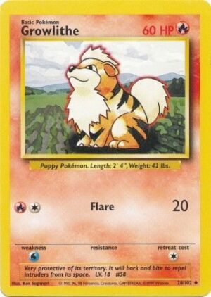 Growlithe - 28/102