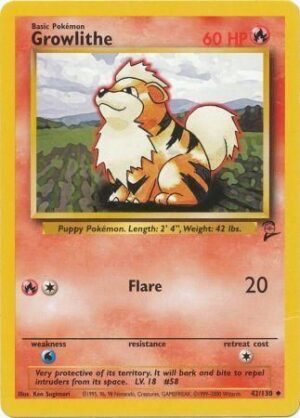 Growlithe - 42/130