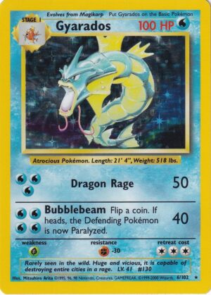 Gyarados - 6/102 - 4th Print (Holo)
