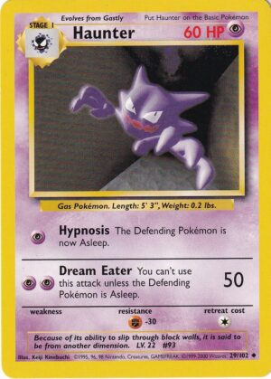Haunter - 29/102 - 4th Print