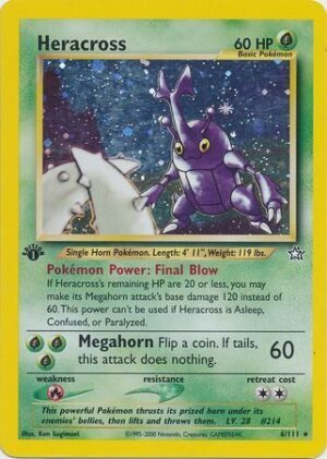 Heracross - 6/111 - 1st Edition (Holo)