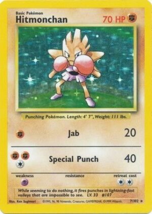 Hitmonchan - 7/102 (Holo)