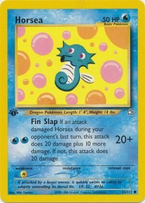 Horsea - 62/111 - 1st Edition