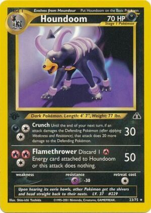 Houndoom - 23/75 - 1st Edition